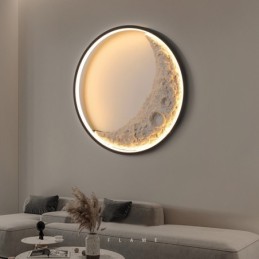 Nordic Indoor Runde Hintergrund Wand Dekorative Wandleuchten