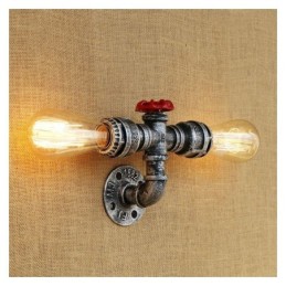 Vintage Retro Wasserrohr Industrielle Wandlampen Wandlampe
