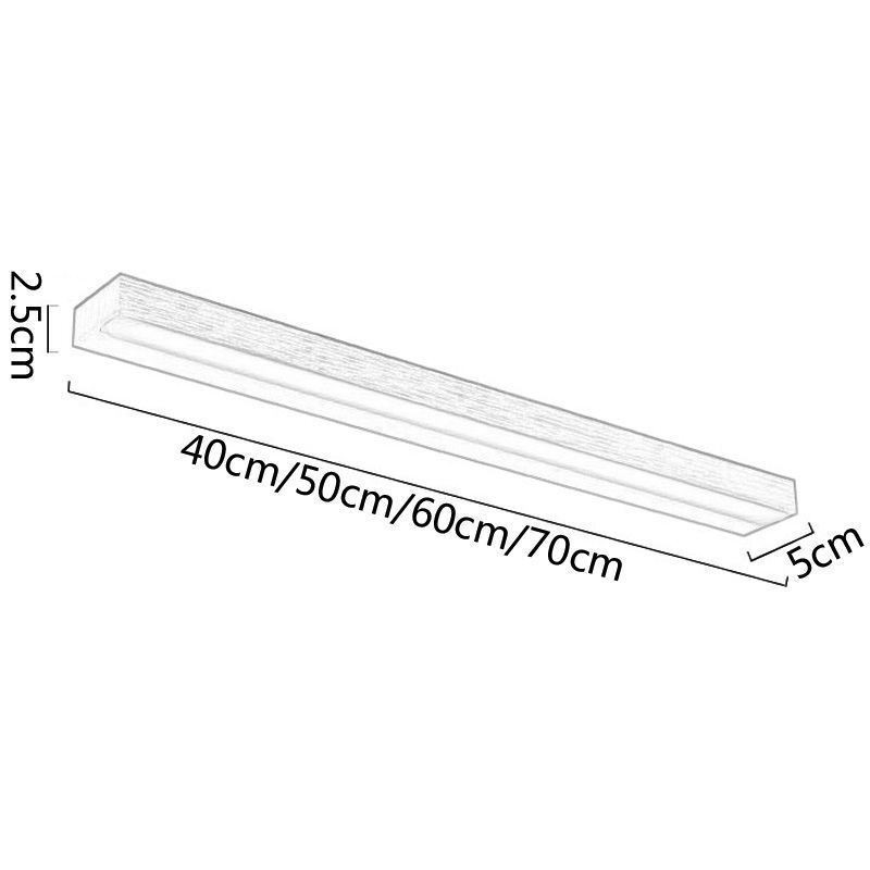 Moderne Spiegel Frontleuchte Wandleuchte Acryl Waschraum Make-up Beleuchtung