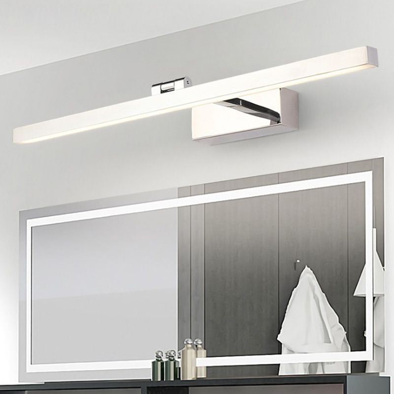 Nordic Stil Spiegel Front Licht Winkel Einstellbar Wand Lampe Waschraum