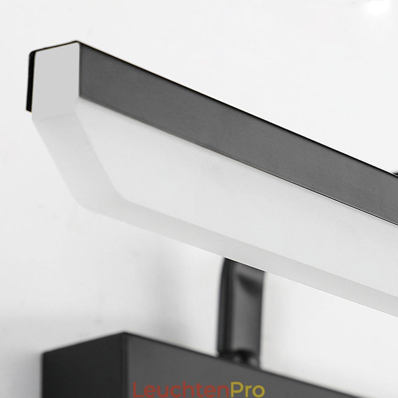 Moderne Wandleuchte Spiegel Frontleuchte Winkel einstellbar Waschraum Make-up Licht