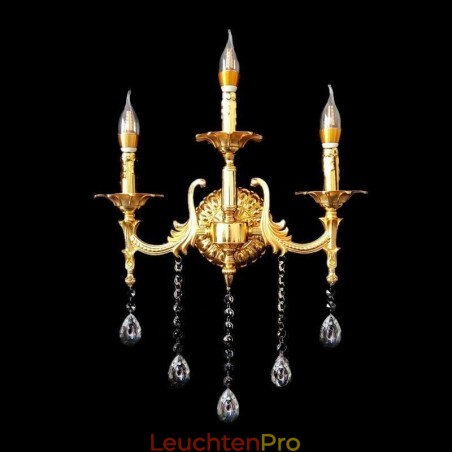 Europäische Wandleuchte Luxuriöse Wandleuchte Kristalltropfen Dekoration Lampe Nachttischbeleuchtung Europäische Wandleuchte Luxuriöse Wandleuchte Kristalltropfen Dekoration Lampe Nachttischbeleuchtung
