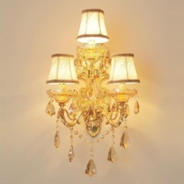 Luxuriöse Wandleuchte Elegante Wandleuchte Dekoration Lampe Nachttischbeleuchtung