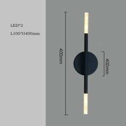 Wandleuchte Moderne minimalistische warme weiße kreative Wandleuchte