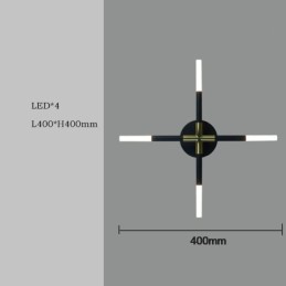Wandleuchte Moderne minimalistische warme weiße kreative Wandleuchte