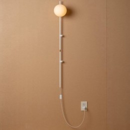 Globus Wandleuchte Beleuchtung Mid Century Magic Bean Wandlampe mit Stecker