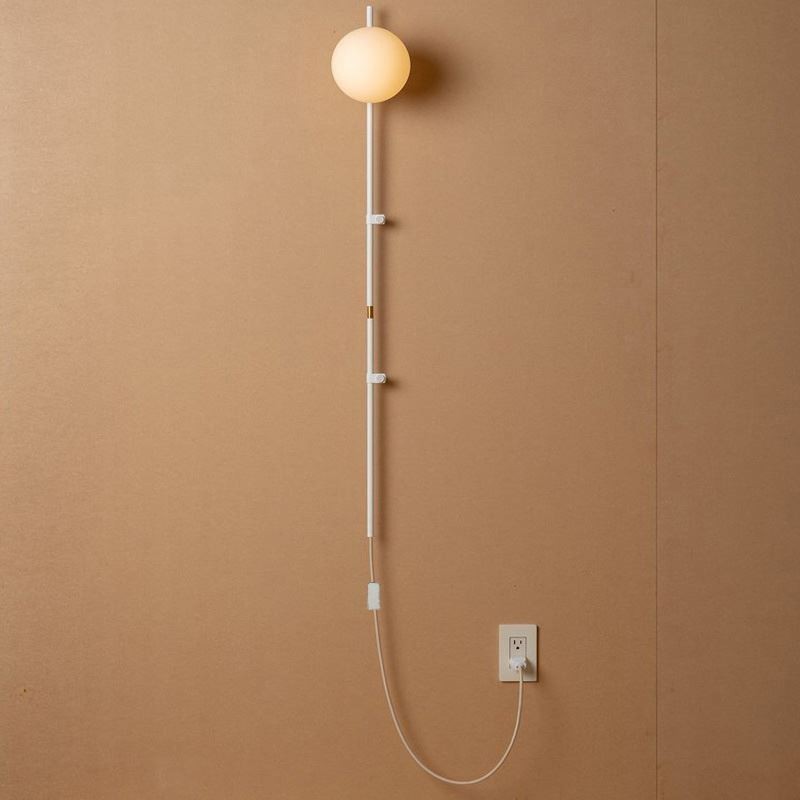Globus Wandleuchte Beleuchtung Mid Century Magic Bean Wandlampe mit Stecker