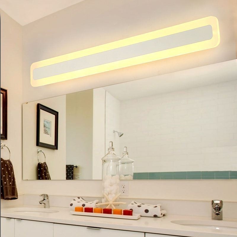 Neu Wand Spiegel Licht Moderne Kosmetische Acryl Wand Lampe