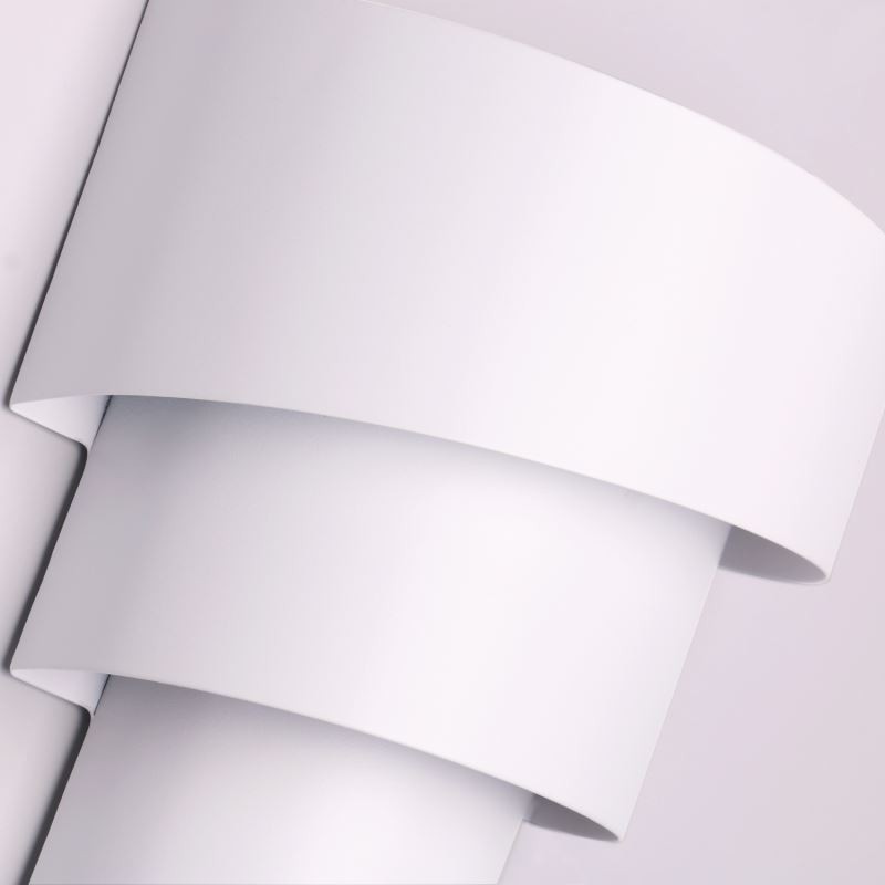 Moderne minimalistische Wandleuchte Spiral Cake Sconce Light Bedside