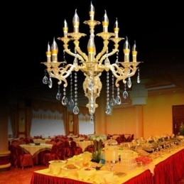 Europäische Wandleuchte Luxuriöse Wandleuchte Kristall Tropfen Lampe Nachttischbeleuchtung
