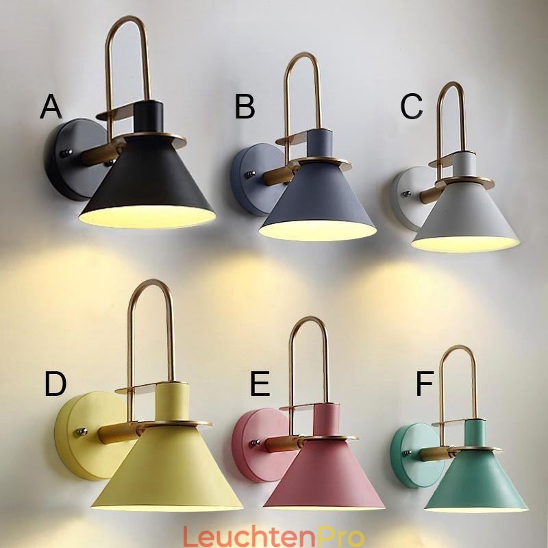 Nordic Wand Licht Makron Stil Wand Leuchte Kreative Spiegel vorne Lampe Licht