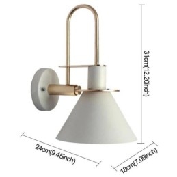 Nordic Wand Licht Makron Stil Wand Leuchte Kreative Spiegel vorne Lampe Licht