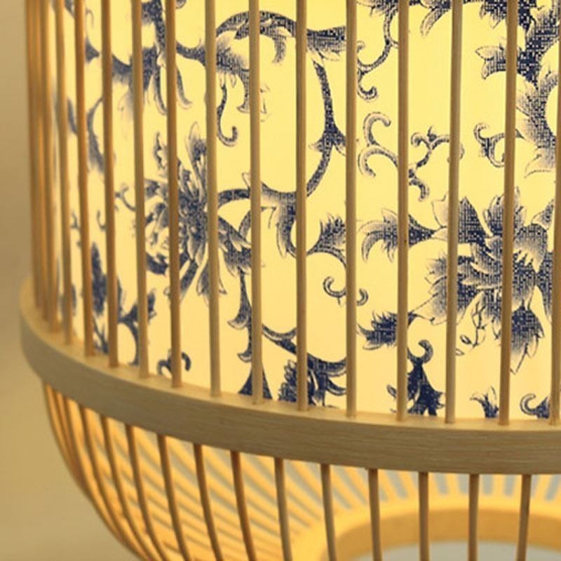 Käfig Design Wandleuchte Kreative Bambus Hängende Wandleuchte Nachttisch Dekoratives Licht