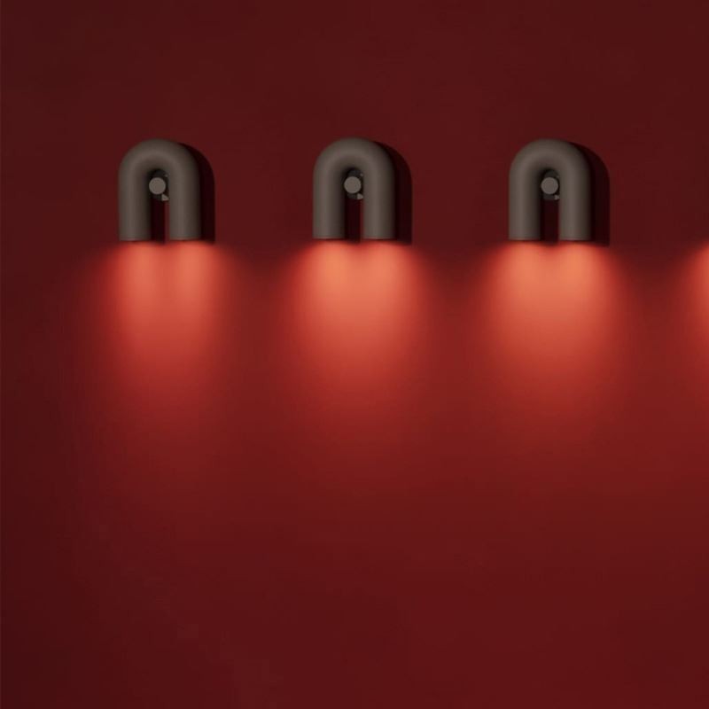 Wandleuchte U-Form Minimalistische Kreative Wandleuchte 90 Drehbarer Lampenschirm