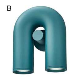 Wandleuchte U-Form Minimalistische Kreative Wandleuchte 90 Drehbarer Lampenschirm