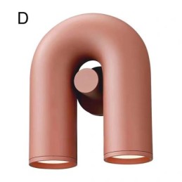 Wandleuchte U-Form Minimalistische Kreative Wandleuchte 90 Drehbarer Lampenschirm