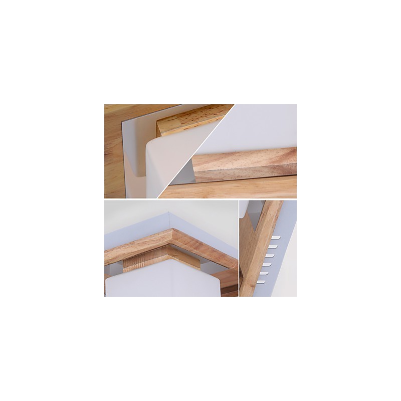 Unterputzmontage Mini-Stil Modern Zeitgenössisch Holz