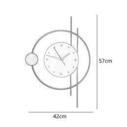 Uhr Wandleuchte Moderne Minimalistische Schmiedeeisen Wandleuchte Und