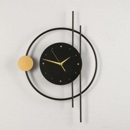 Uhr Wandleuchte Moderne Minimalistische Schmiedeeisen Wandleuchte Und