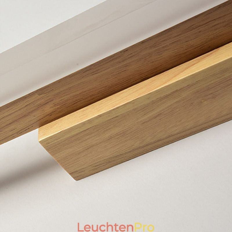 Spiegelleuchte Massivholz Wandleuchte Moderne Wandleuchte