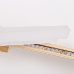 Spiegelleuchte Massivholz Wandleuchte Moderne Wandleuchte