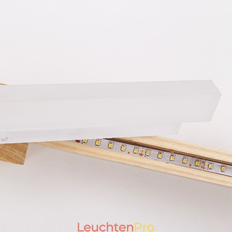Spiegelleuchte Massivholz Wandleuchte Moderne Wandleuchte