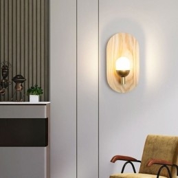Dekoration Wand Holz Lampe Eingang Gang Lichter Nordic Nacht Wand Licht