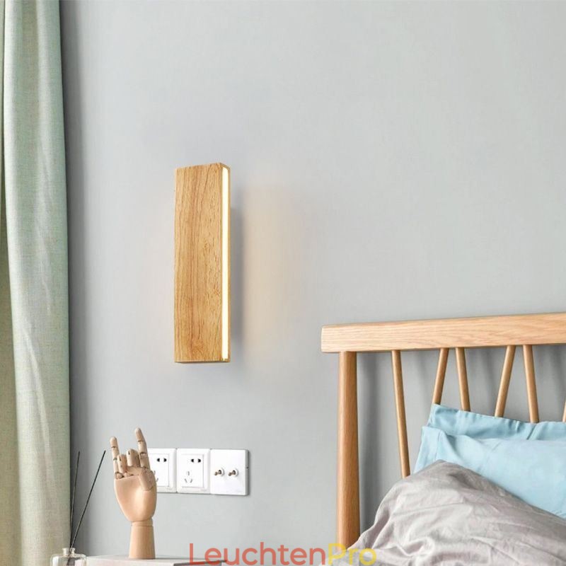 Moderne Wand Holz Leuchte Eingang Gang Lichter Nordic Nacht Wand Licht