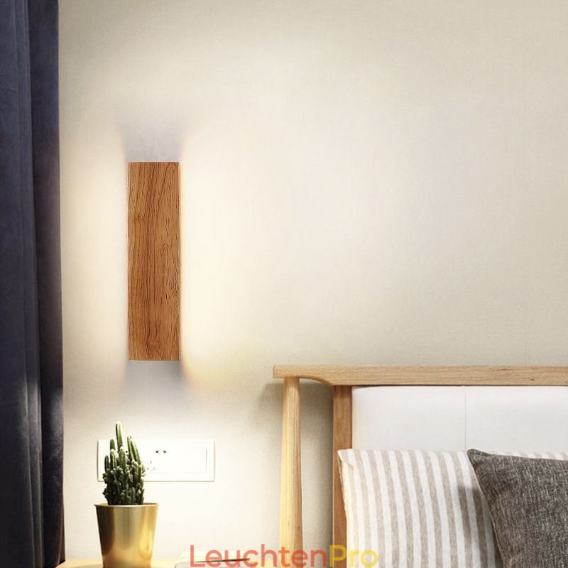 Moderne Wand Holz Leuchte Eingang Gang Lichter Nordic Nacht Wand Licht