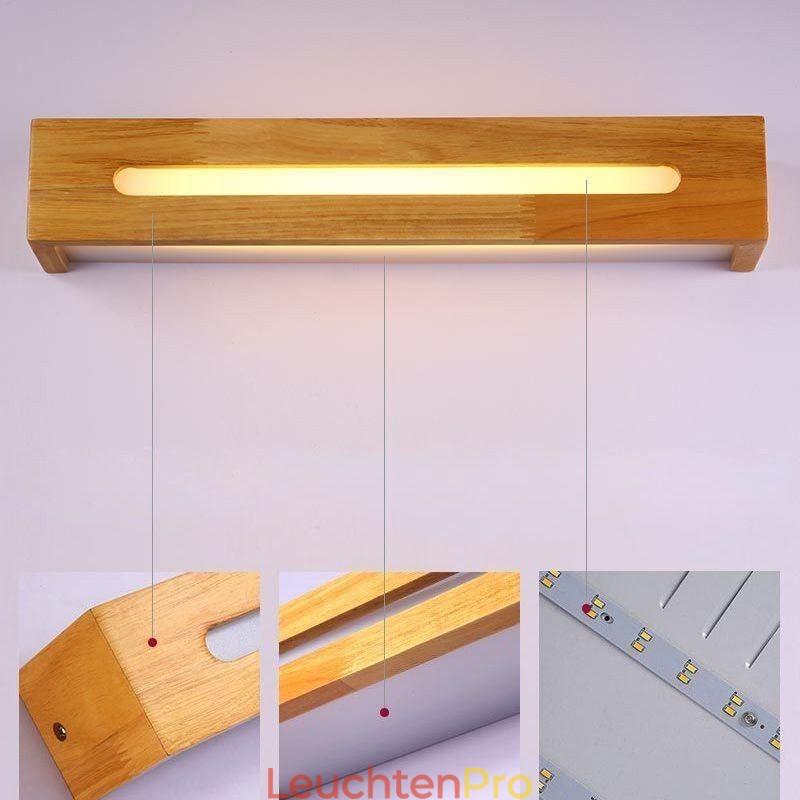 Moderne Wand Holz Lampe Eingang Gang Lichter Nordic Nacht Wand Licht