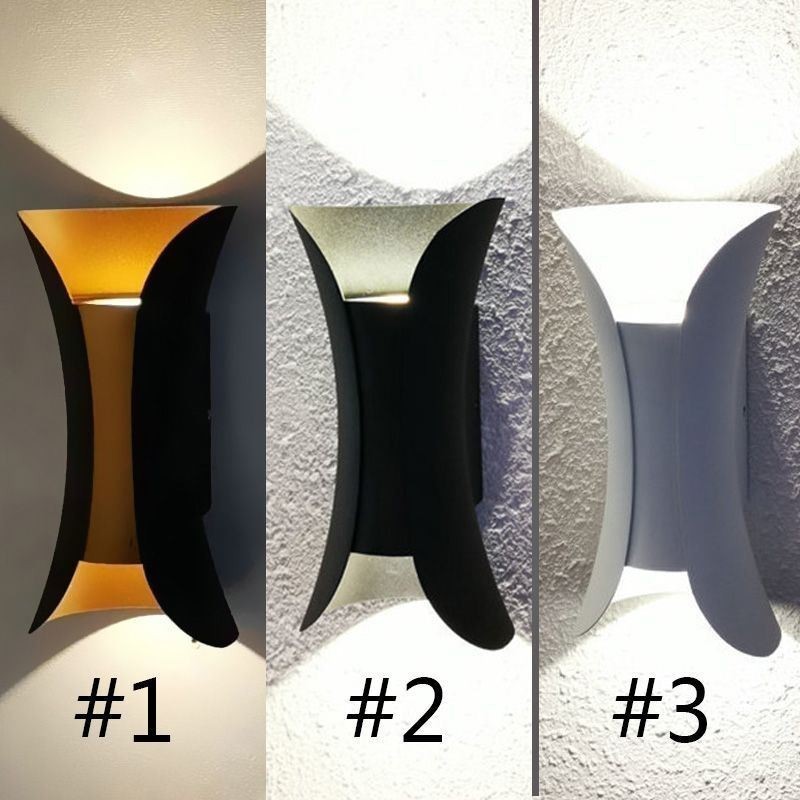 Moderne Wand Lampe Wasserdichte Wand Licht Hof Balkon Korridor