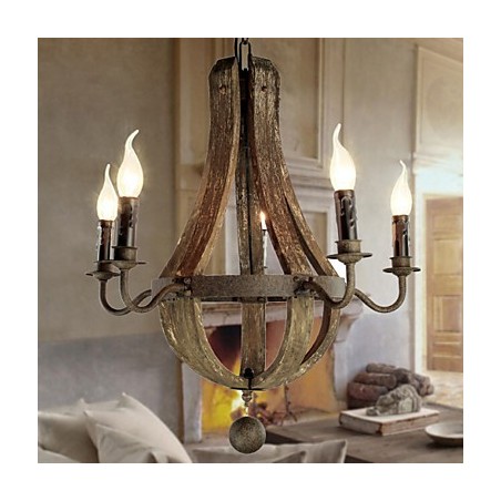 Kronleuchter 5 Lichter Vintage Retro Country Living Dining Metall Kronleuchter 5 Lichter Vintage Retro Country Living Dining Metall