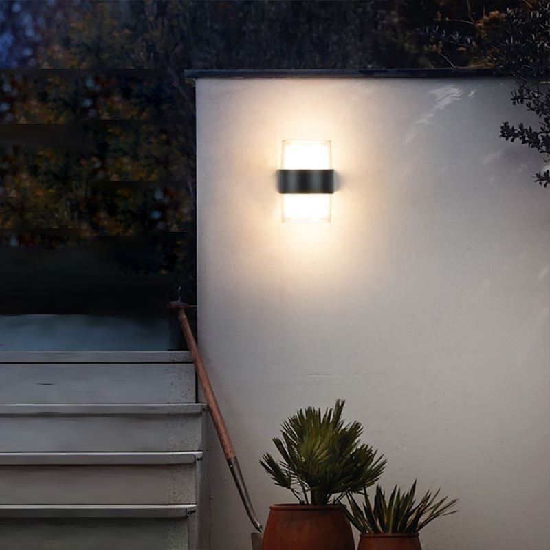 Acryl Minimalistische Wandleuchte Wasserdichte Wandleuchte Terrasse