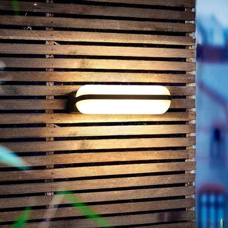 Wandleuchte Aluminium wasserdichte Wandleuchte Treppen Badezimmer Flur