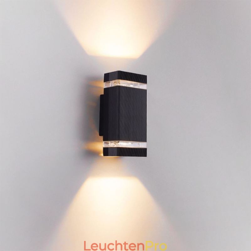 Einfache Aluminium Wand Lichter Wasserdichte Wand Lampe Hof Veranda