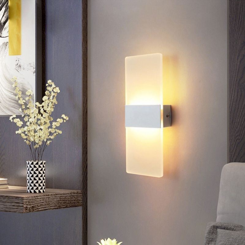 Minimalistische moderne Wandleuchten Nachttisch Gang Treppen Küche Wohnungen Lampen