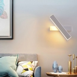 Wandleuchte Drehbar Nachttischlampe Aluminium