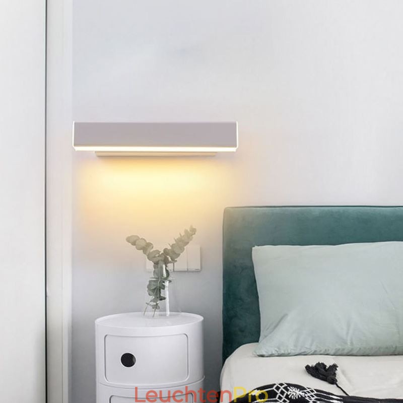 Wandleuchte Drehbar Nachttischlampe Aluminium