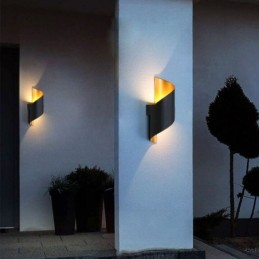 Aluminium Wandleuchten Wasserdichte Wandleuchte Hof Veranda