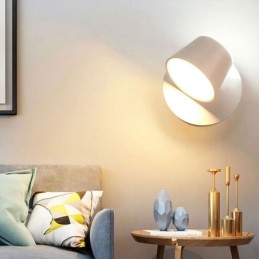 Moderne Wandleuchte Drehbare Wandlampe Aluminium