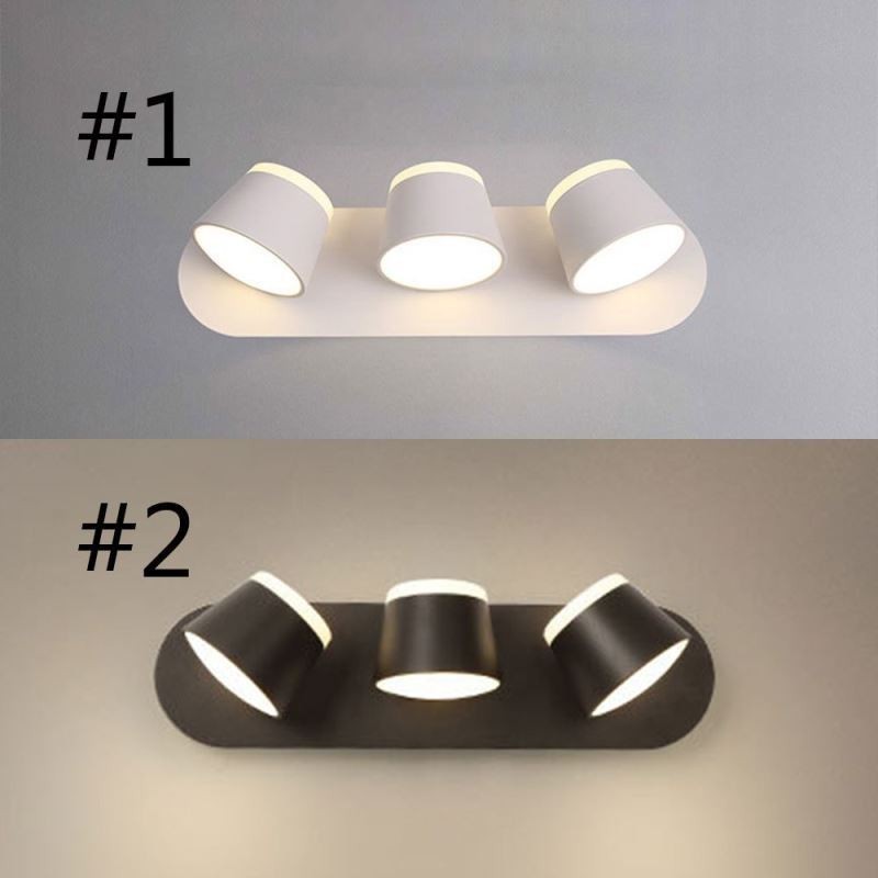 Moderne Wandleuchte Drehbare Wandlampe Aluminium