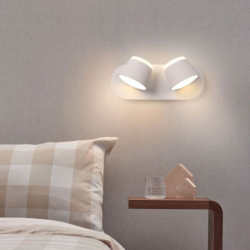 Moderne Wandleuchte Drehbare Wandlampe Aluminium