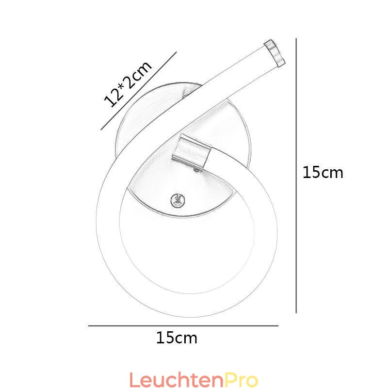 Zahlenleuchte Arabische Ziffer 6 Lampe