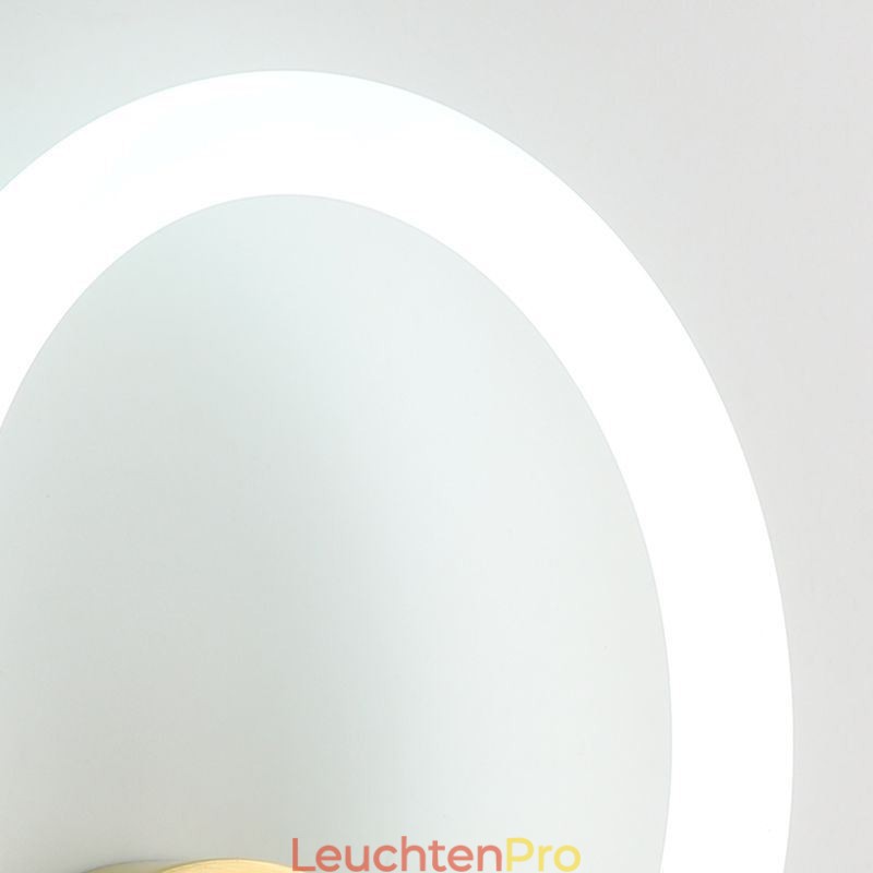 Moderne Wand Leuchten Runde Ring Wandleuchten Tricolor Dimmen