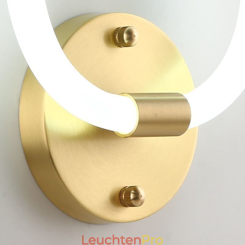 Moderne Wand Leuchten Runde Ring Wandleuchten Tricolor Dimmen