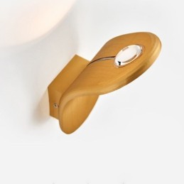Minimalistische Wandleuchte aus Aluminium