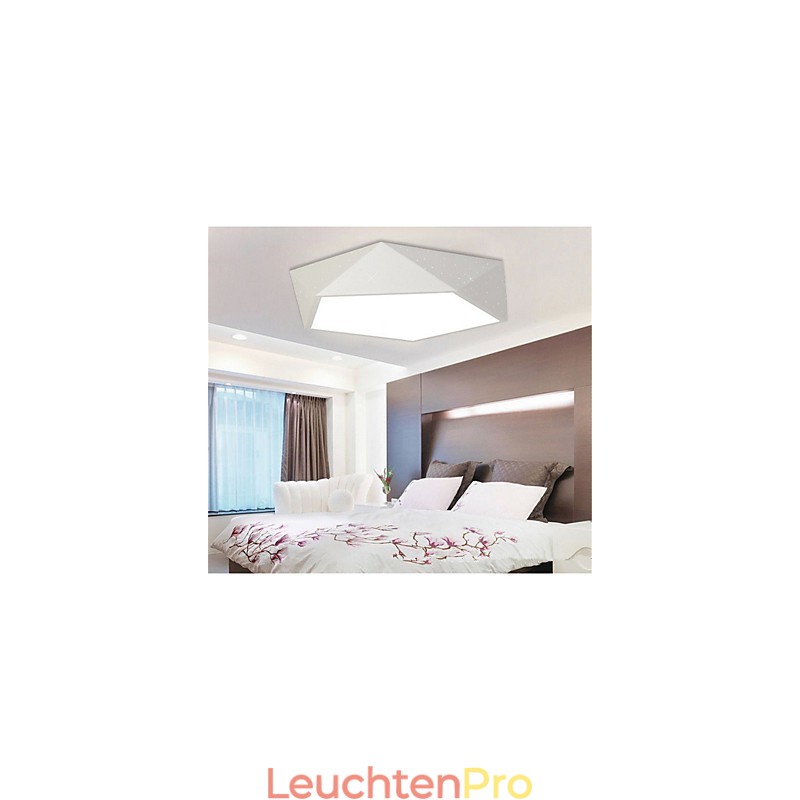 Montiert Moderne Nacht licht Weiß + Warm Weiß Farbe Decke Lichter