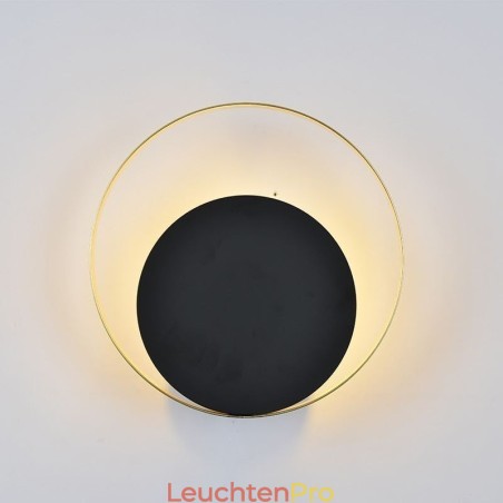 Moderne Wandleuchte Schwarz Rund Wandleuchte Kreative Lampe Nachttischbeleuchtung Moderne Wandleuchte Schwarz Rund Wandleuchte Kreative Lampe Nachttischbeleuchtung