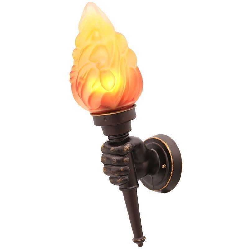 Europäische Retro Outdoor Wandleuchte Wasserdichte Taschenlampe Form Wandleuchte