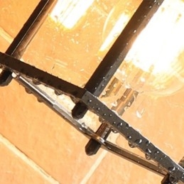 European Outdoor Wandleuchte Wasserdichte Quadratische Spalte Wand Licht Hof Garten Balkon